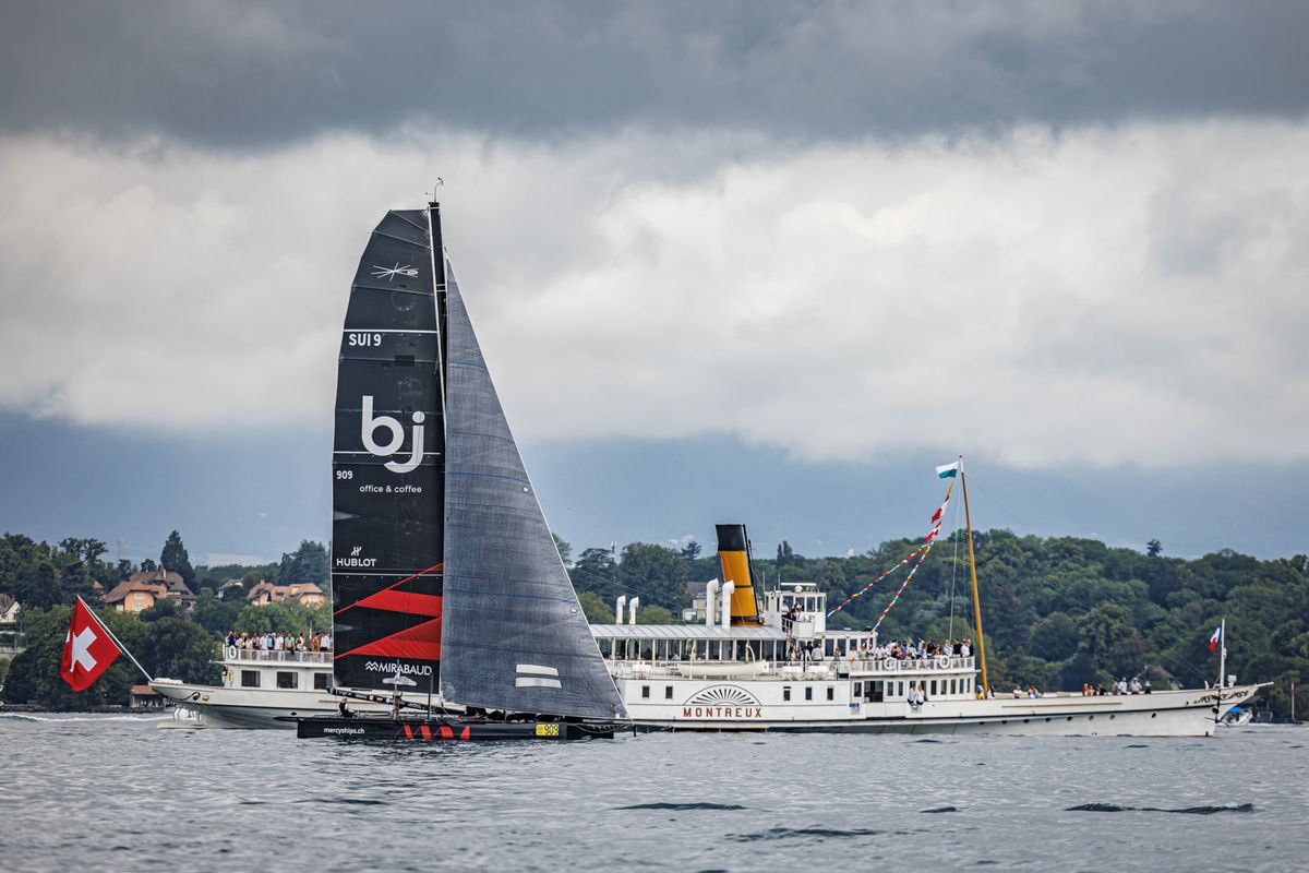 Christian Wahl, lors de son 9e succès sur le Léman, il y a tout juste un an.