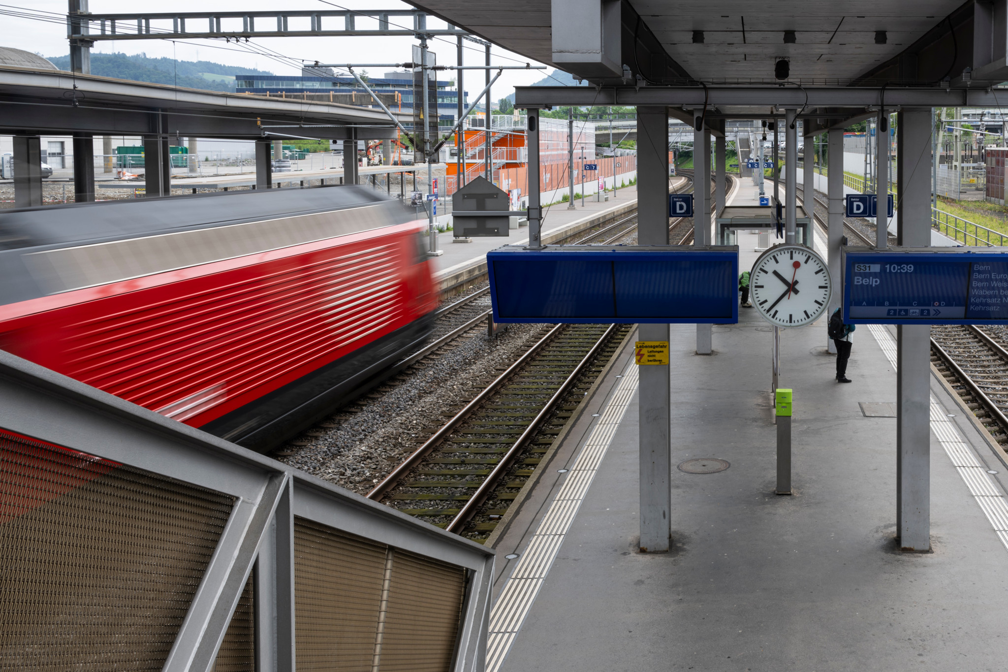 Wankdorf train station in Bern