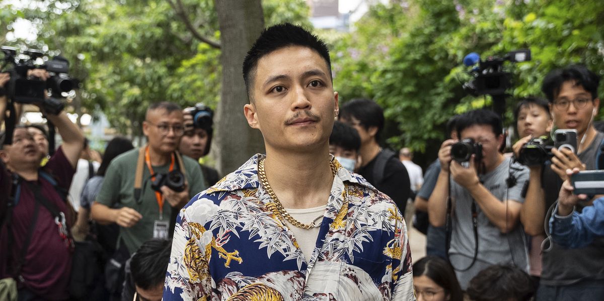 Lee Yue-shun, a former pro-democracy district councilor, leaves the West Kowloon Magistrates' Courts in Hong Kong, Thursday, May 30, 2024. A Hong Kong court Thursday convicted 14 pro-democracy activists in the city?s biggest national security case under a law imposed by Beijing that has all but wiped out public dissent. Those found guilty included former lawmakers Leung Kwok-hung, Lam Cheuk-ting, Helena Wong and Raymond Chan. But the three judges approved by the government to oversee the case acquitted former district councilors Lee and Lawrence Lau. (AP Photo/Chan Long Hei)