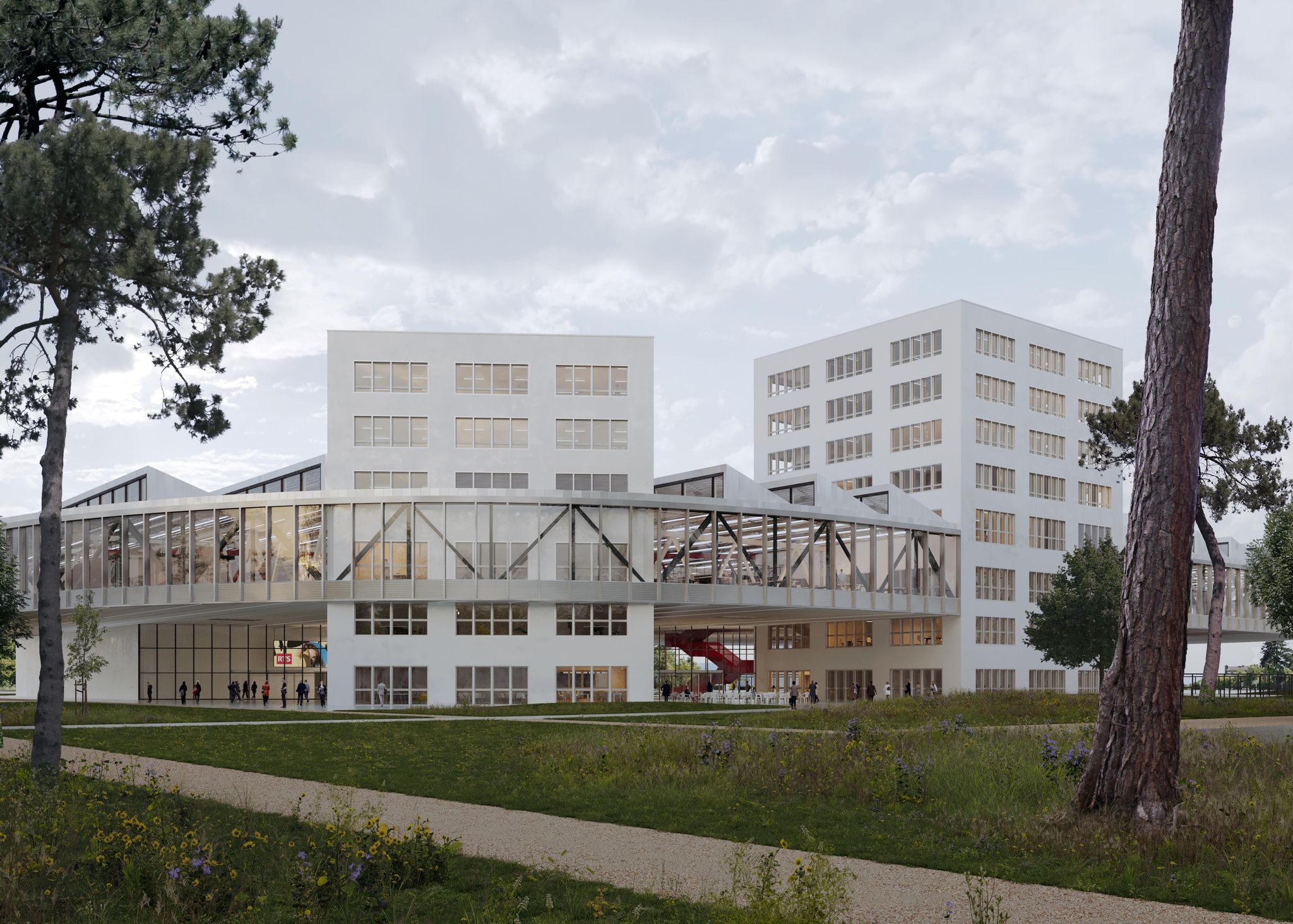 Le nouveau centre médias de la RTS doit accueillir environ 900 employés dès 2025.