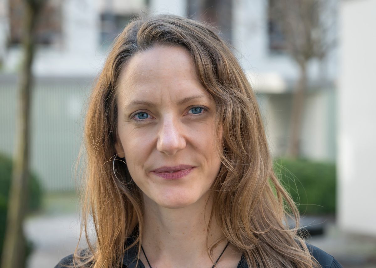 Jenny Leuba, Projektleiterin Romandie des Vereins Fussverkehr am Mittwoch (26.10.22) in Zürich. Foto: Flurin Bertschinger