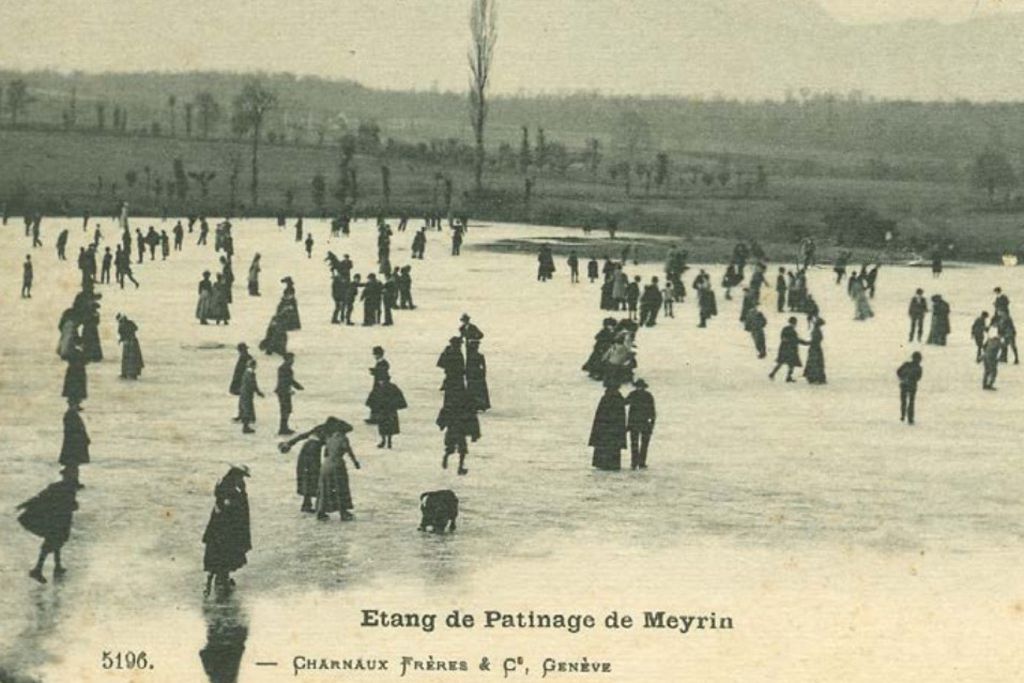 Timbres et cartes postales historiques à Meyrin