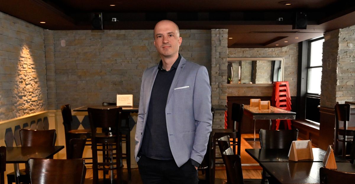Laurent Décrevel, associé de trois restaurants, dont Les Boucaniers à Lausanne.