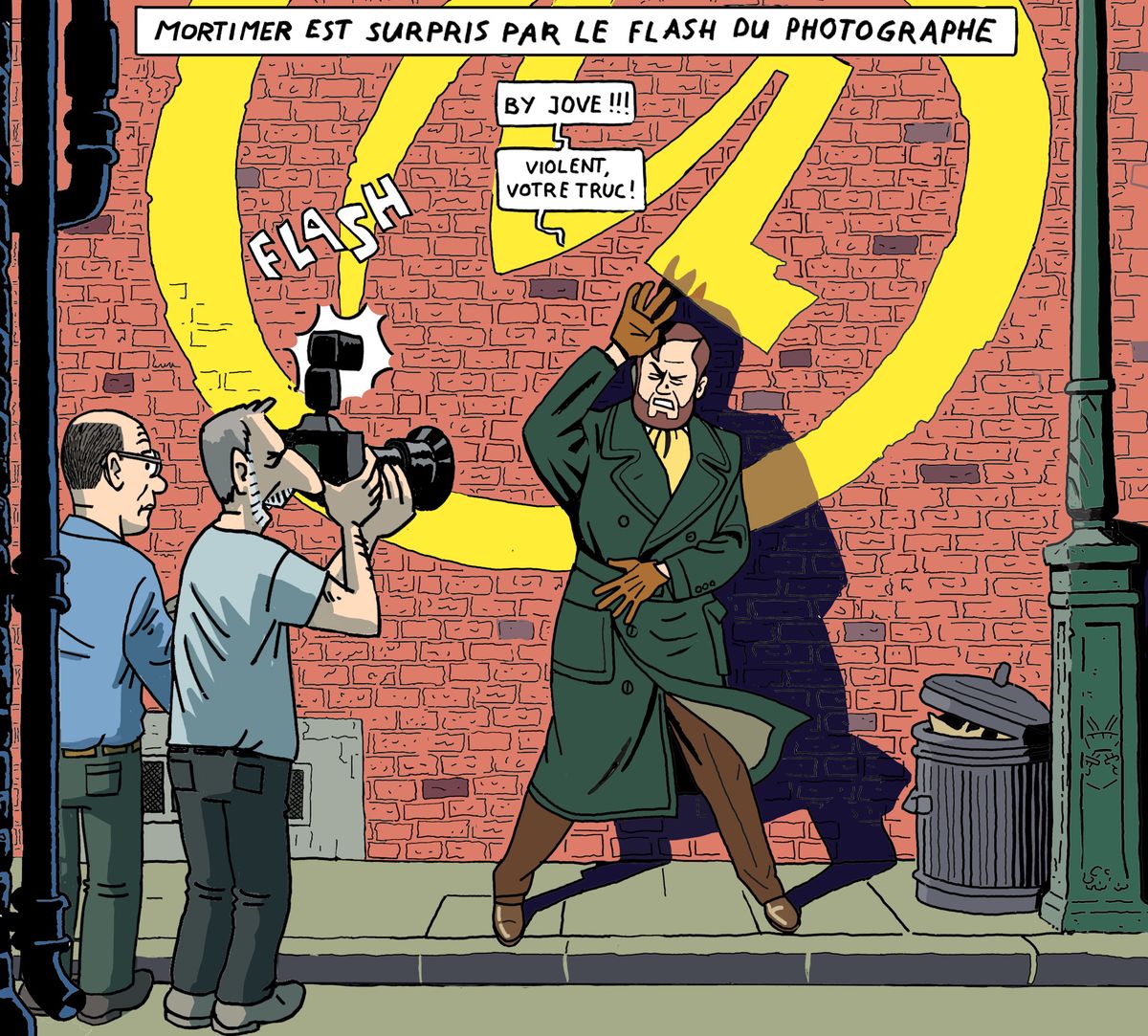 «By Jove! Blake était en danger, je l’ai défendu»          