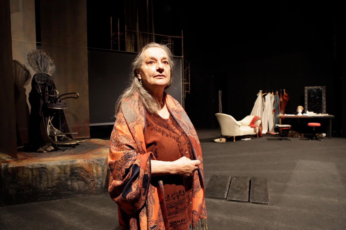 Lise Ramu sur la scène du Kléber-Méleau en 2009.