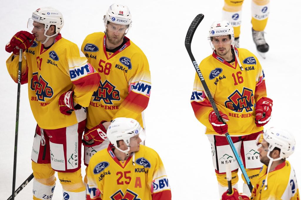 Les joueurs biennois devront prendre leur mal en patience