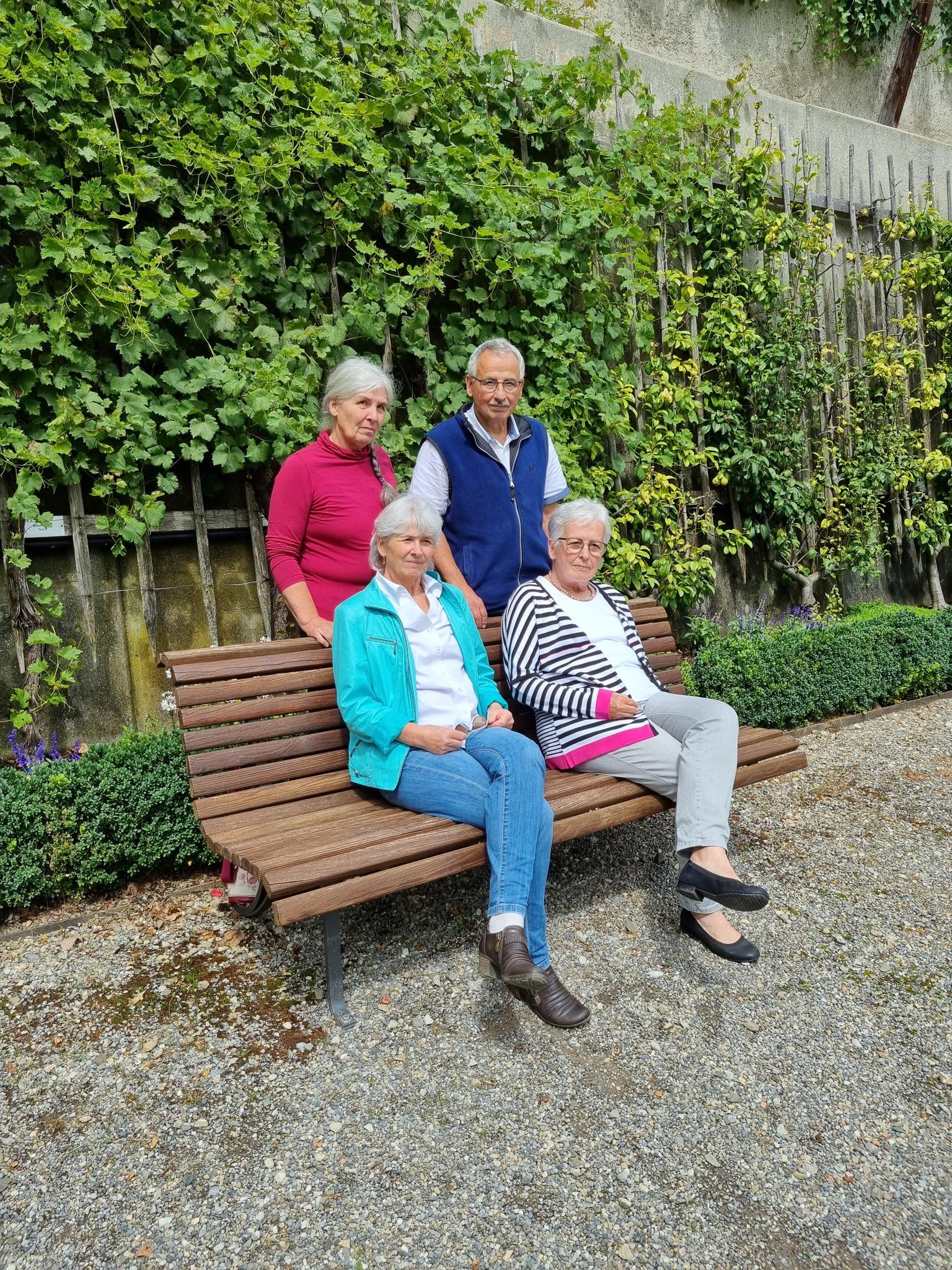Katharina, Vreni, Ruedi und Elisabeth (v.l.), die vier Kinder der Familie Maurer.