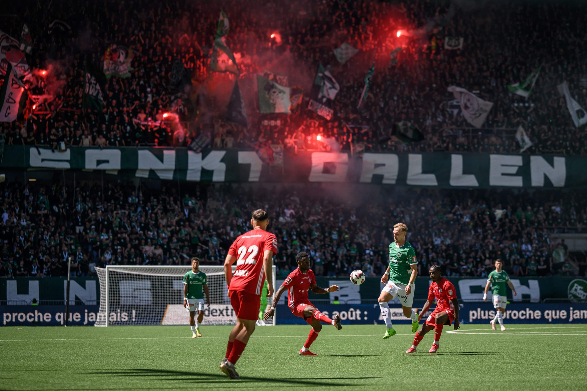 Finale de la Coupe de Suisse: Le SLO n’a gommé qu’une partie du gouffre qui le séparait de Saint-Gall