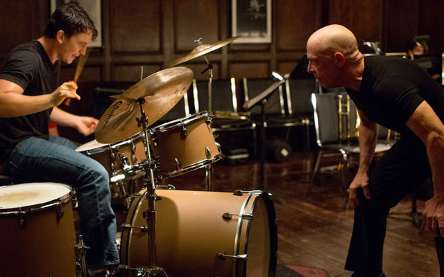Miles Teller face à J.K. Simmons, grandioses dans «Whiplash».