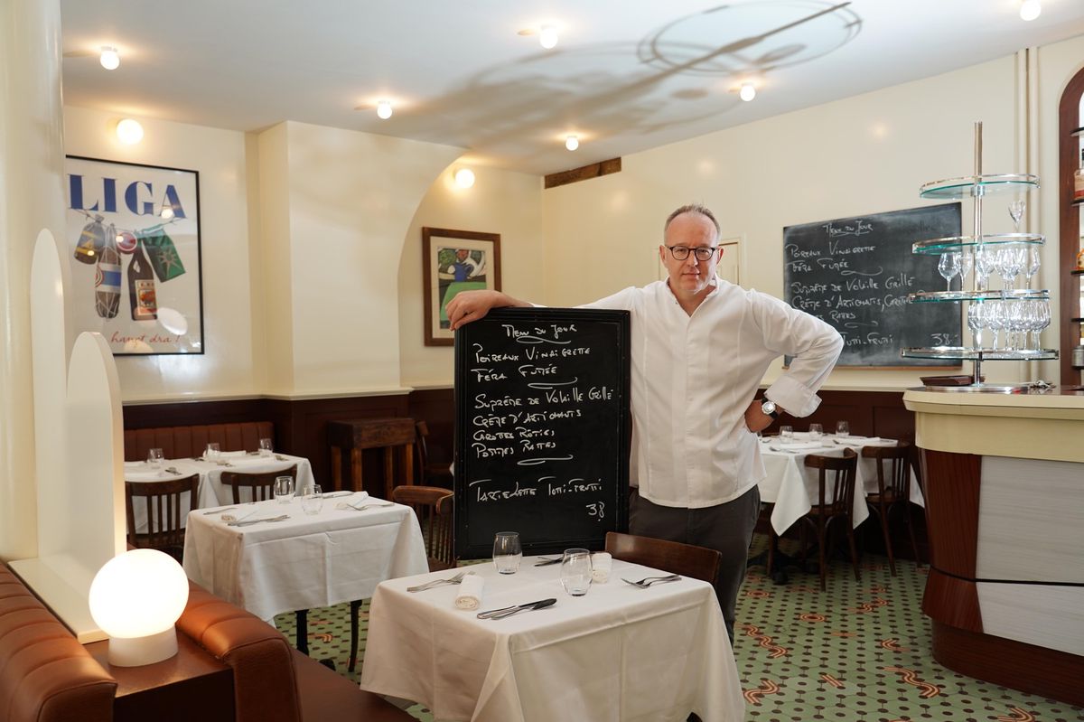 Florian Le Bouhec, chef du restaurant Le Bologne.