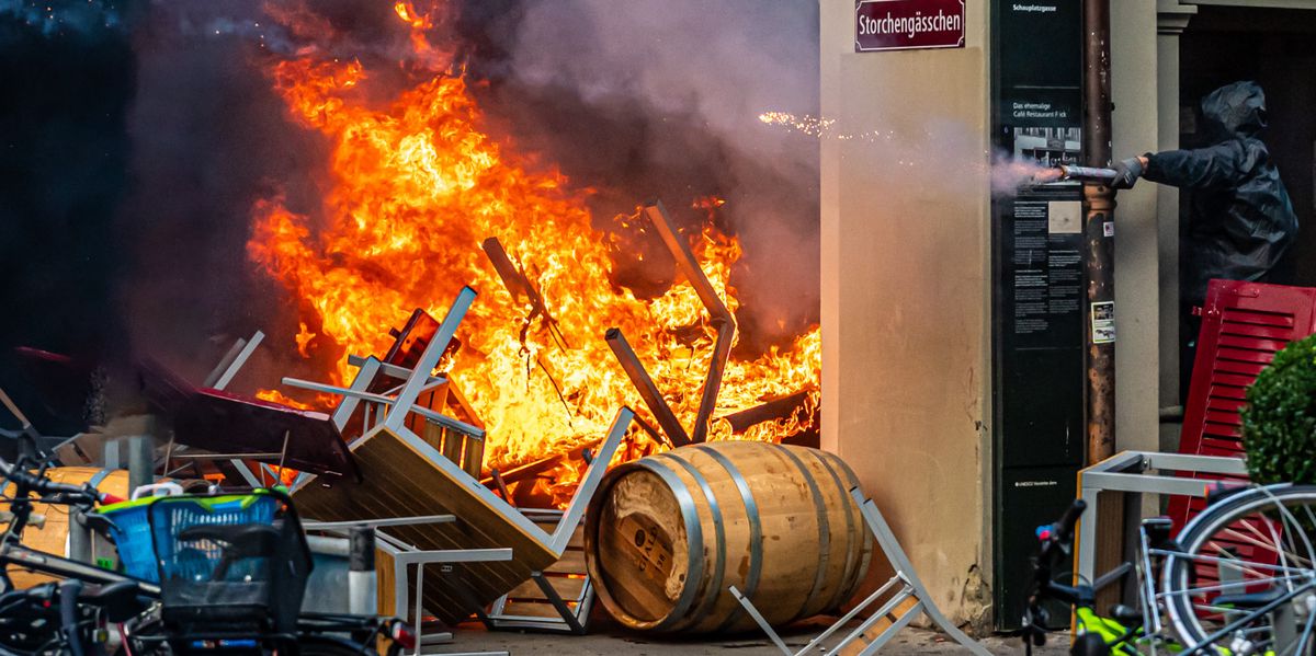 Gaza-Demo in Bern: Gemeinderat verteidigt Polizeieinsatz