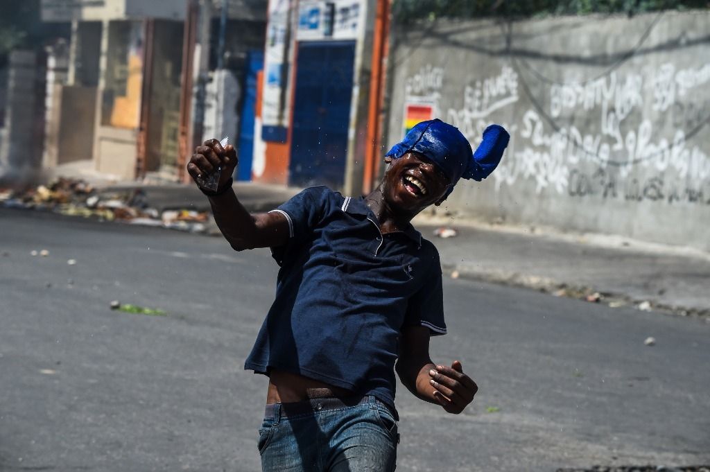 Nouvelle manif' réclamant la démission du président