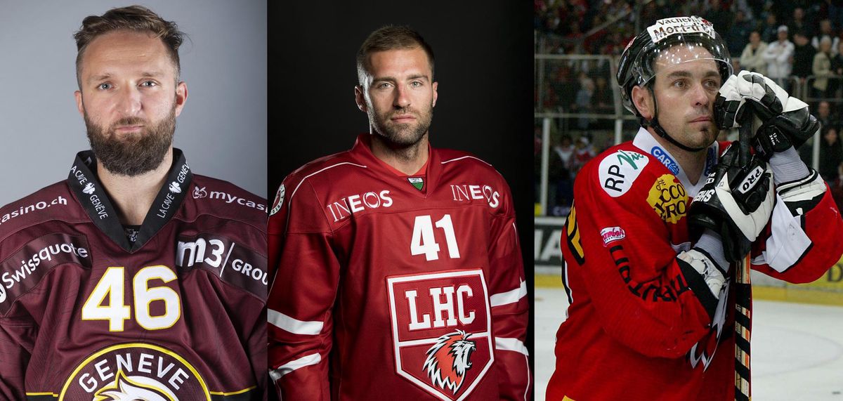 Benjamin Antonietti, Paul Savary et Pascal Schaller ont expérimenté le transfert d’un vestiaire lémanique à l’autre.