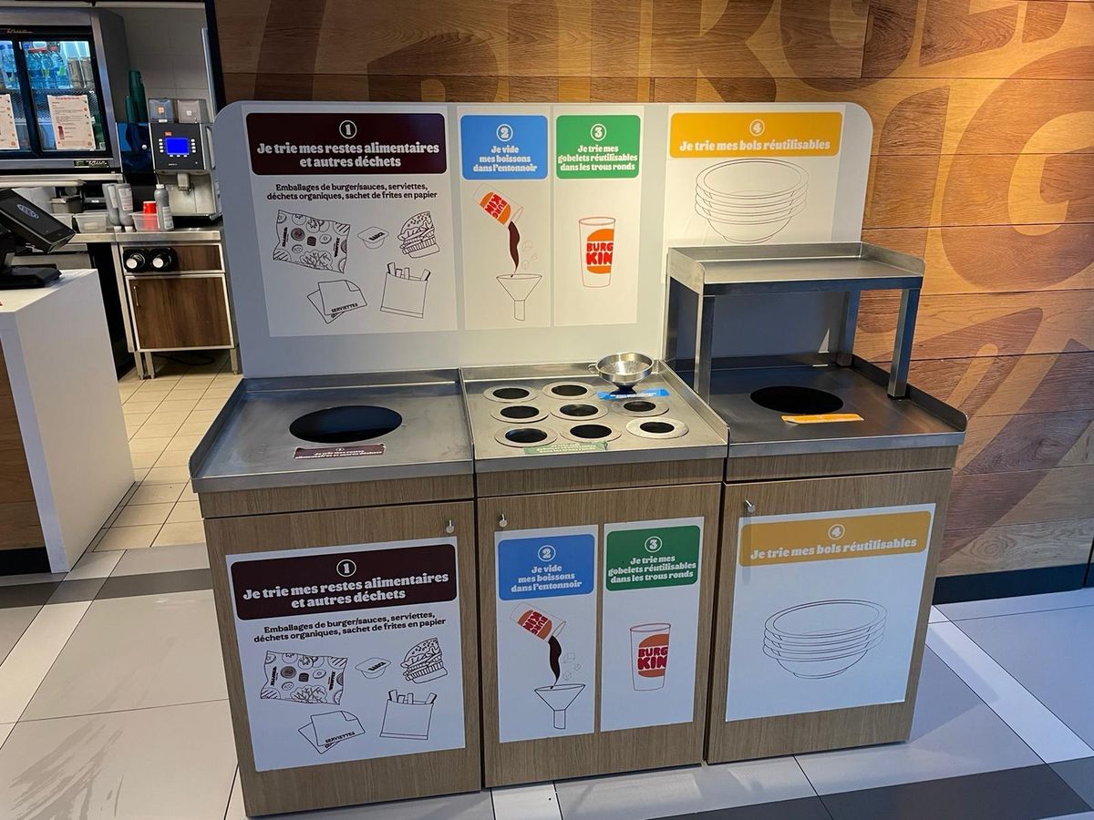 Waste law in Luxembourg Large burger chains are testing reusable
