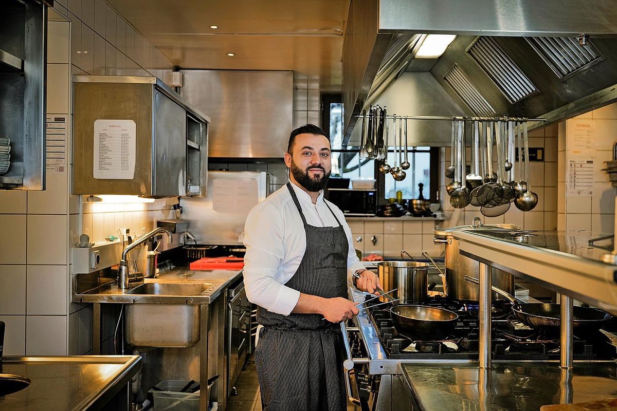  Le chef Giuseppe Bove, de la Via Roma.