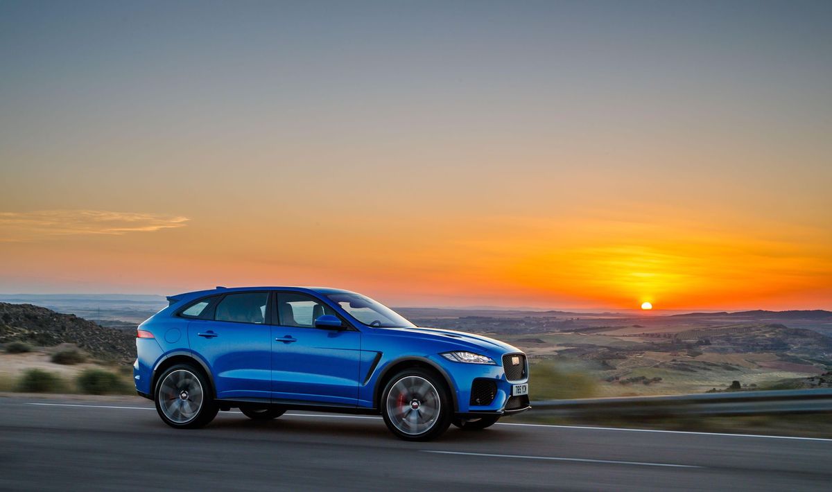 Le SUV Jaguar F-Pace SRV offre des performances tonitruantes