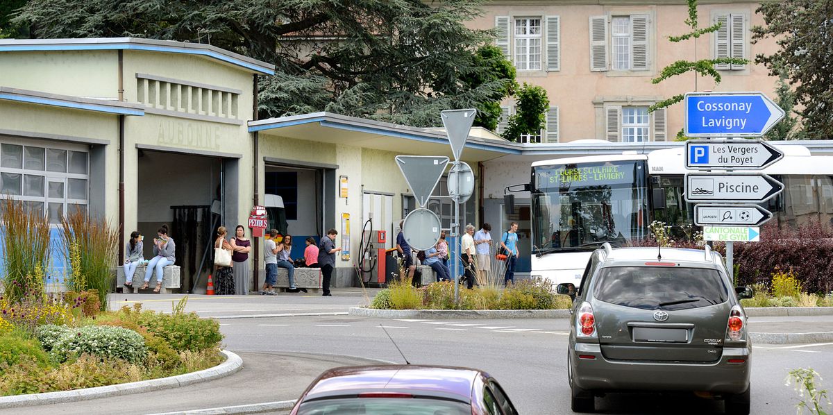 Aubonne, le 25 juin 2014, Place de la gare routière / © 24Heures-Alain Rouèche