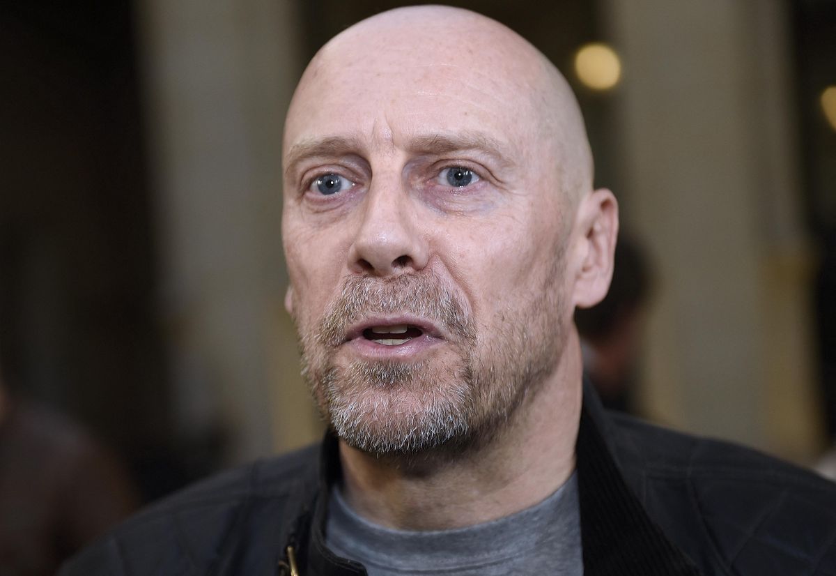 Alain Soral au Palais de justice à Paris, le 12 mai 2015.