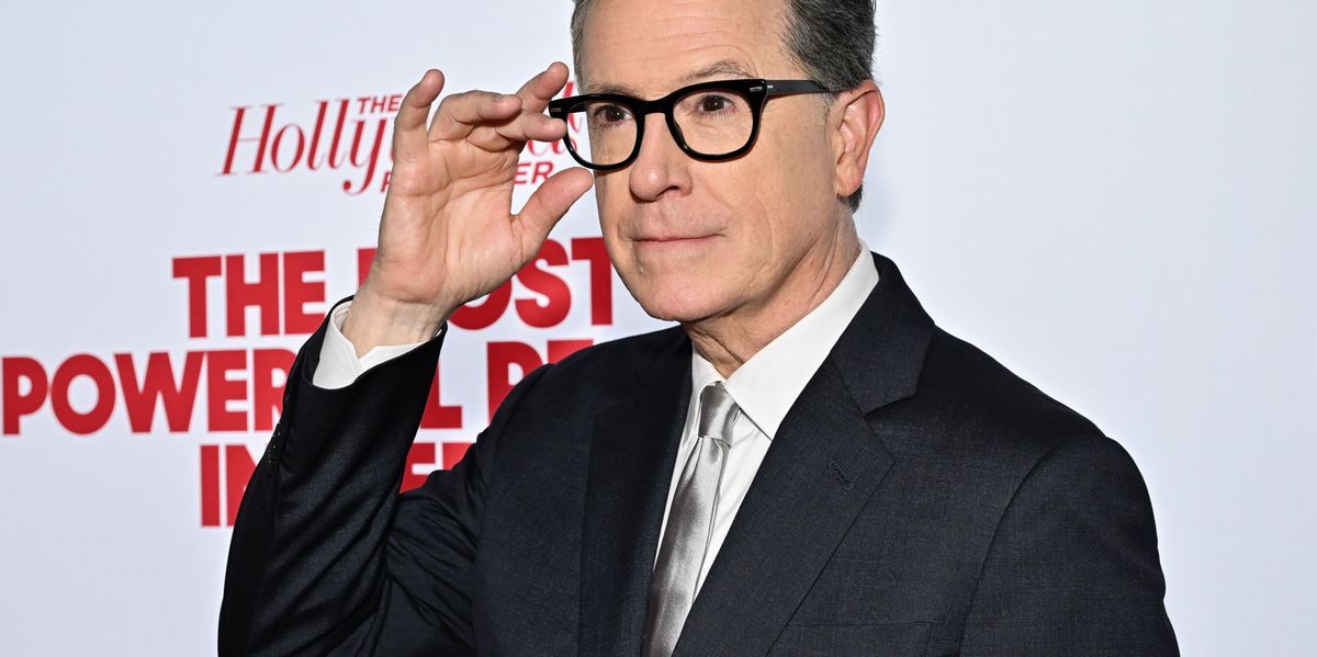 Stephen Colbert receives award for fighting censorship