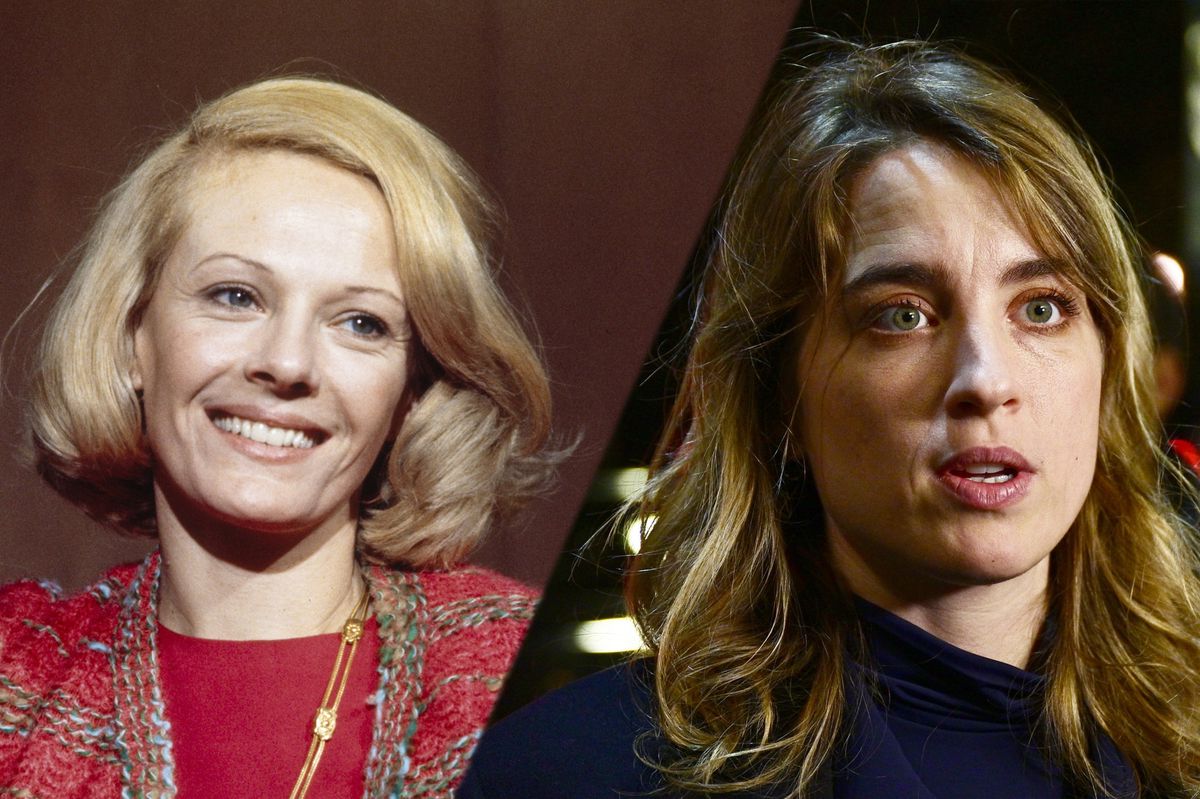 À gauche, Delphine Seyrig. À droite Adèle Haenel. Toutes deux se sont indignées face aux inégalités dans le milieu du cinéma et dans la société de manière générale.