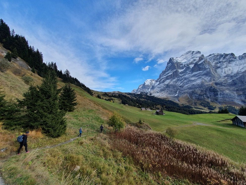 Les charmes de l’automne à Grindelwald