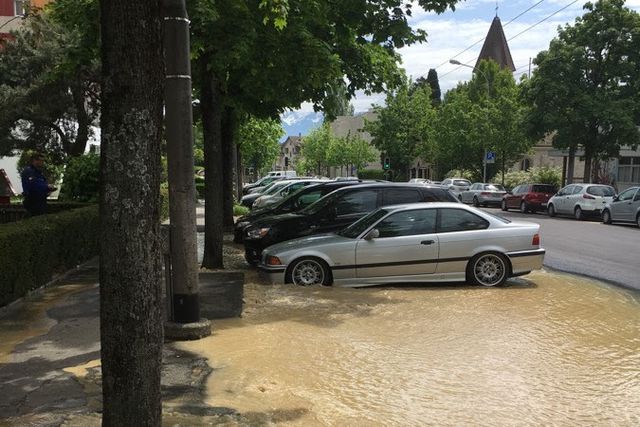 Lausanne (VD) Une vanne saute à Montoie Le Matin