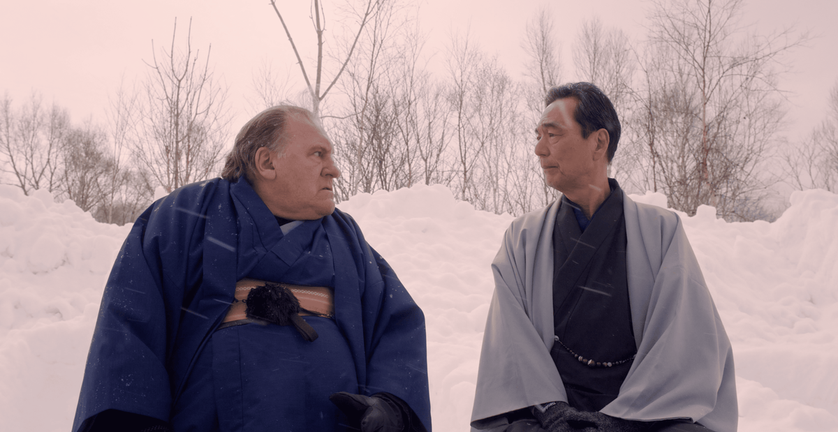 Gérard Depardieu en grand chef français venu chercher au Japon le secret de l’umami dans le film de Slony Sow.