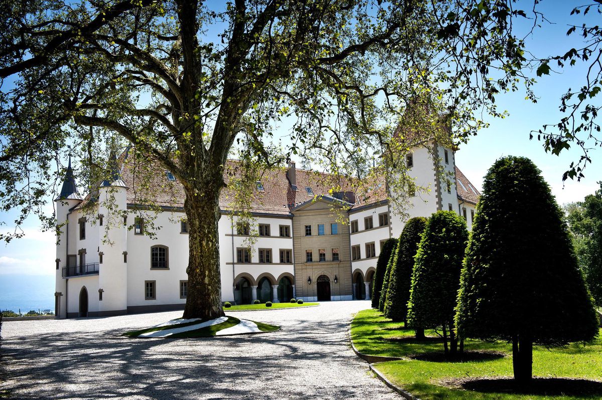 Le château d’Allaman après sa restauration en 2013.