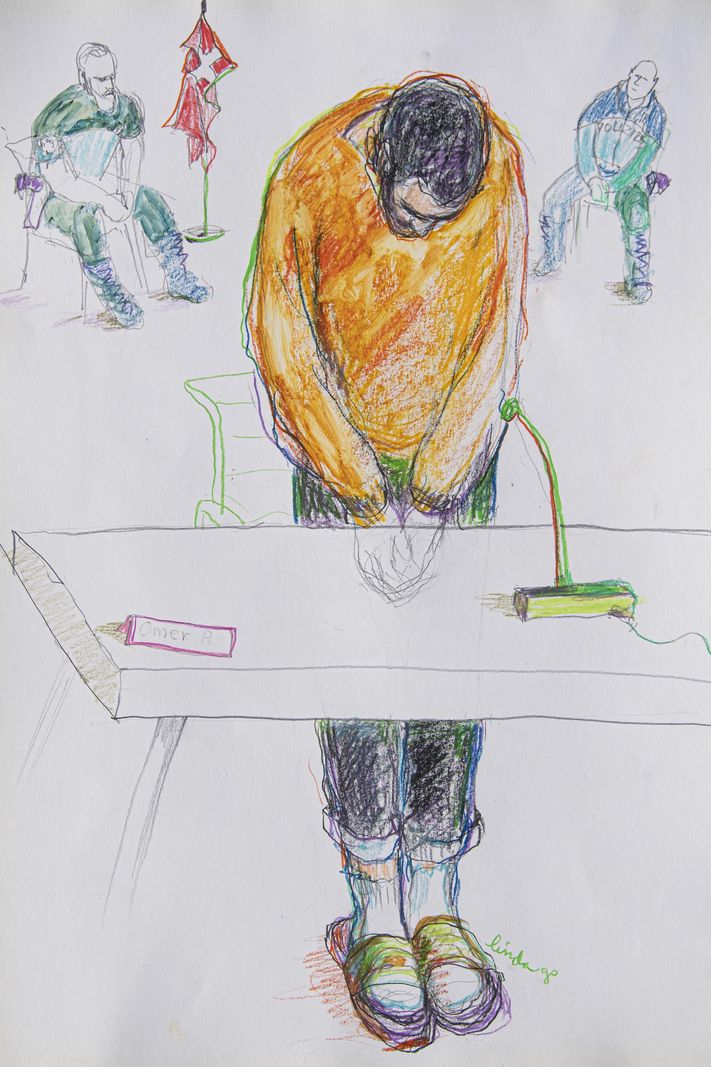 Aujourd’hui âgé de 29 ans, le djihadiste vaudois est resté prostré durant l’entier de sa première journée de procès.