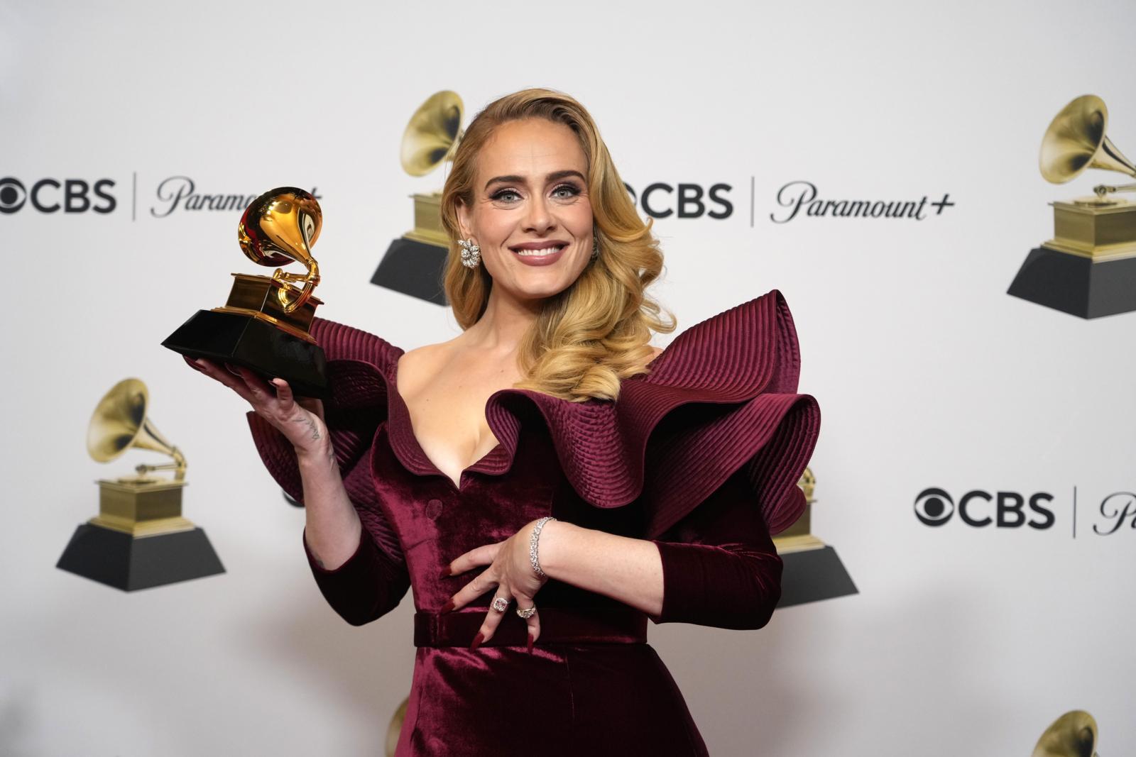 Adele gewann für ihre Single «Easy on Me» den Preis «Best Pop Solo Performance».