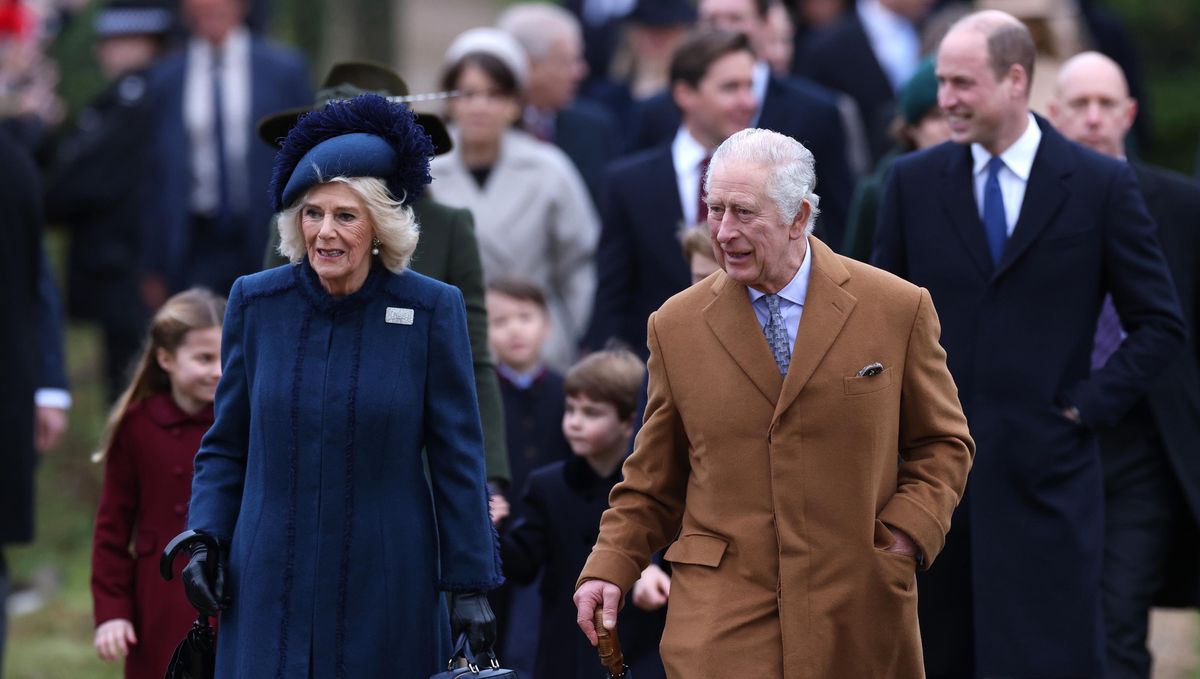 König hält Weihnachtsansprache Royal Family feiert Weihnachten mit