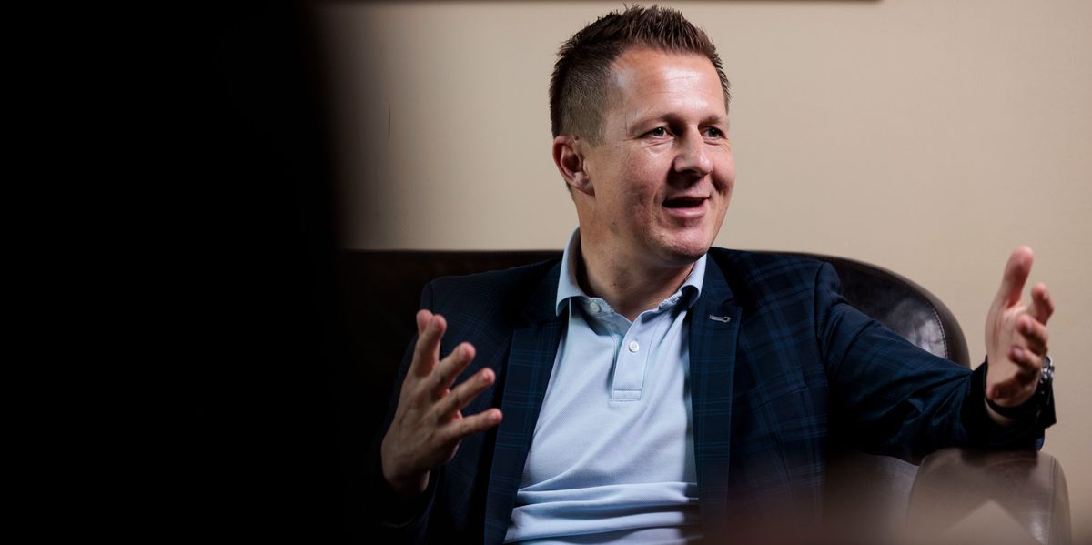 Interview mit YB-Chefstratege und Mitglied des Verwaltungsrats Christoph Spycher vor dem Cupfinal, am 01.06.2023 Bern.  © Christian Pfander/Tamedia AG



