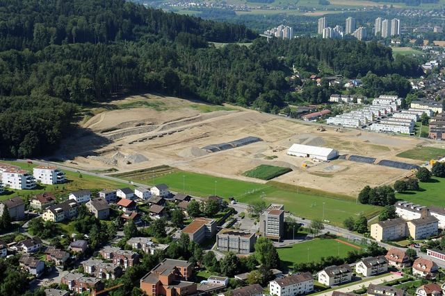 Im Oberfeld wird ab heute gebaut Thuner Tagblatt