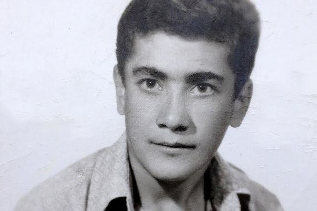 Der Drill in der Schule war ihm ein Graus: Mano Khalil, etwa 12-jährig.