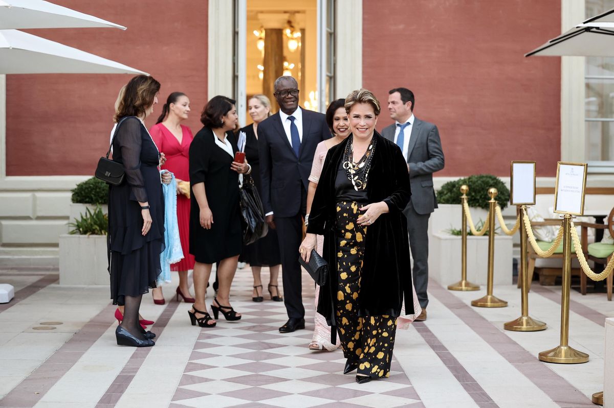 Soirée de gala «Un franc succès» pour la GrandeDuchesse à Biarritz