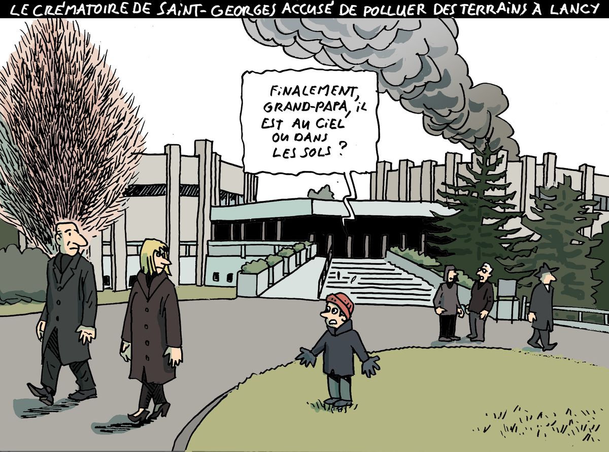 Le crématorium de Saint-Georges accusé de polluer des terrains à Lancy