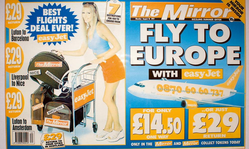 1997 Publicité dans un journal anglais. La clientèle compte de nombreux Britanniques.