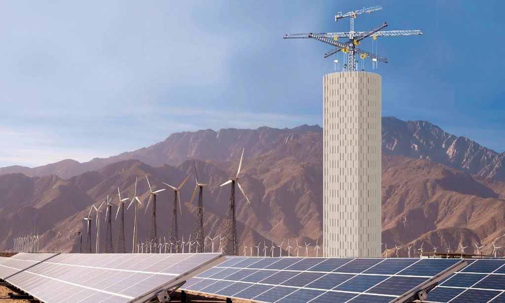 Energy Vault obtient 100 millions pour empiler ses tours de béton