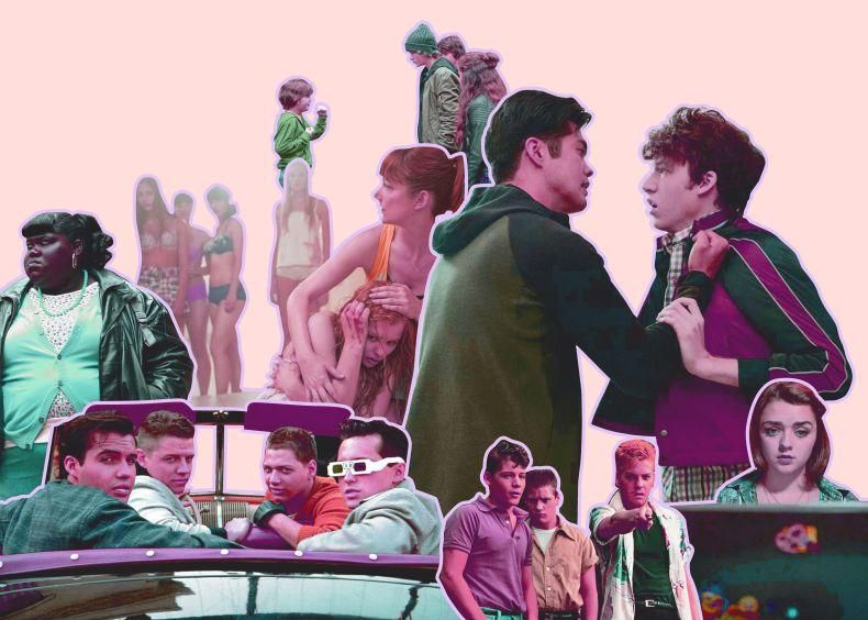 Le harcèlement scolaire, une thématique que l’on retrouve dans de nombreuses séries et films, tels que Precious, Retour vers le futur, Carrie: la vengeance, 13 Reasons Why,, Stand by me, et Cyberbully. 