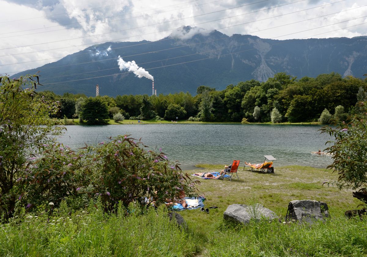 La gouille du Duzillet, un étang proche de tous et donc particulièrement prisé à la belle saison.