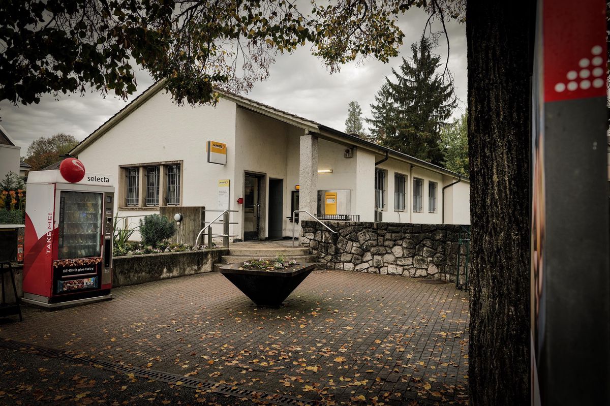 Le dernier bureau de poste de Chêne-Bougeries, à la route de Chêne, ferme ses portes à la fin de l’année.