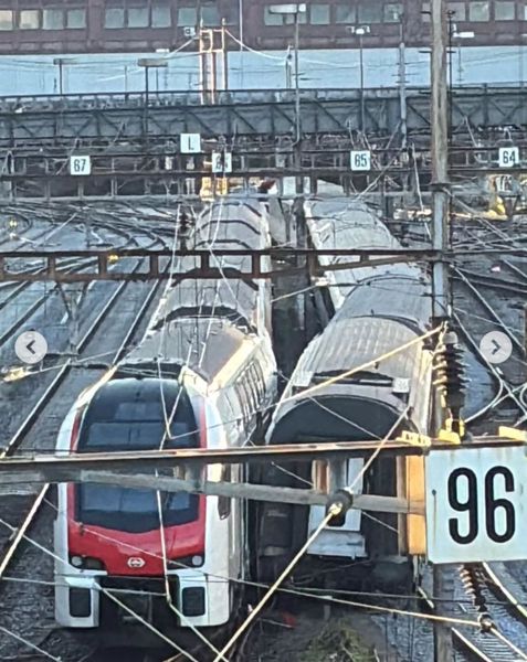 Basel SBB: Zugkollision kostet eine Million Franken