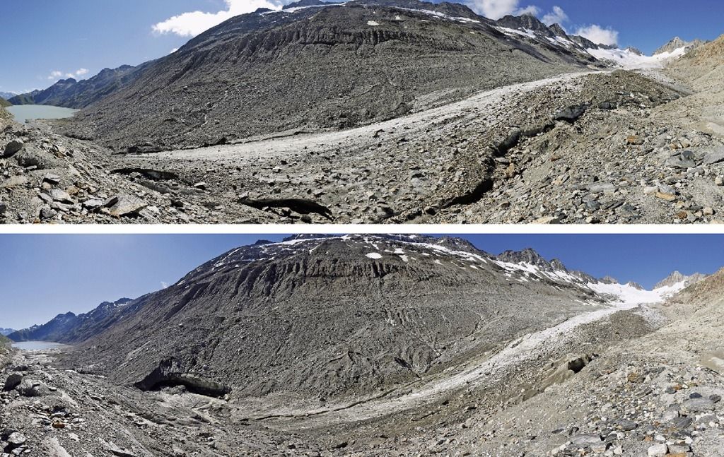 Der schwindsüchtige Gletscher Der Bund