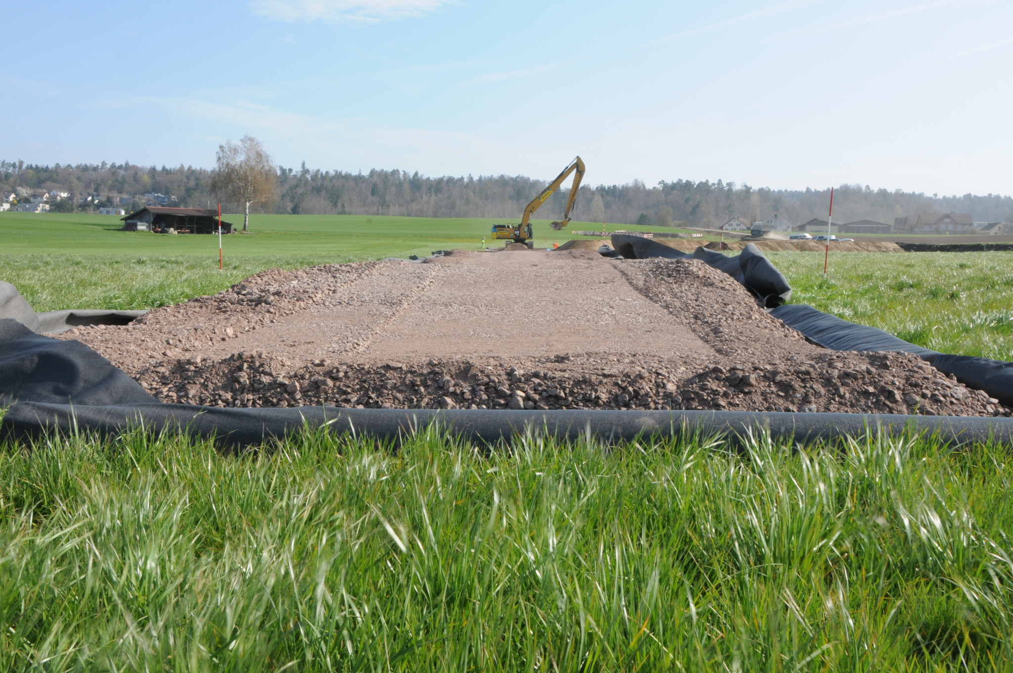SBB bauen Zürich–Winterthur aus: Wie sich die grüne Wiese in eine Grossbaustelle verwandelt