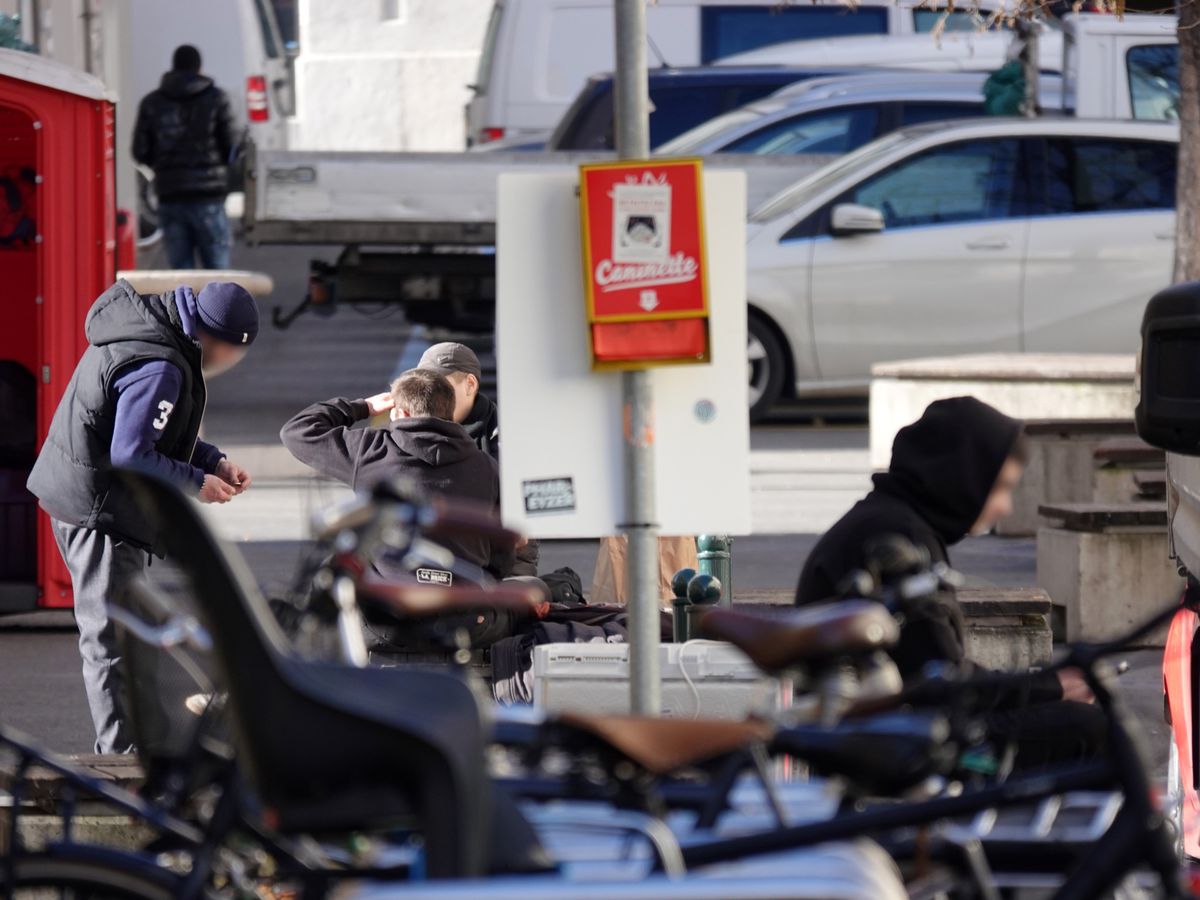 Genève, le 03/02/2023 - Certaines rues des Paquis sont le théâtre de points de deal.