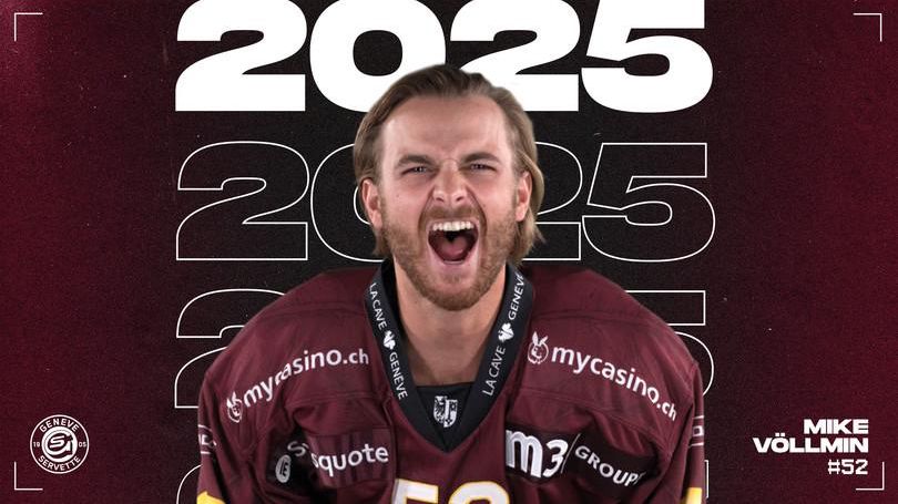 Hockey sur glace Mike Völlmin prolonge à GenèveServette Le Matin