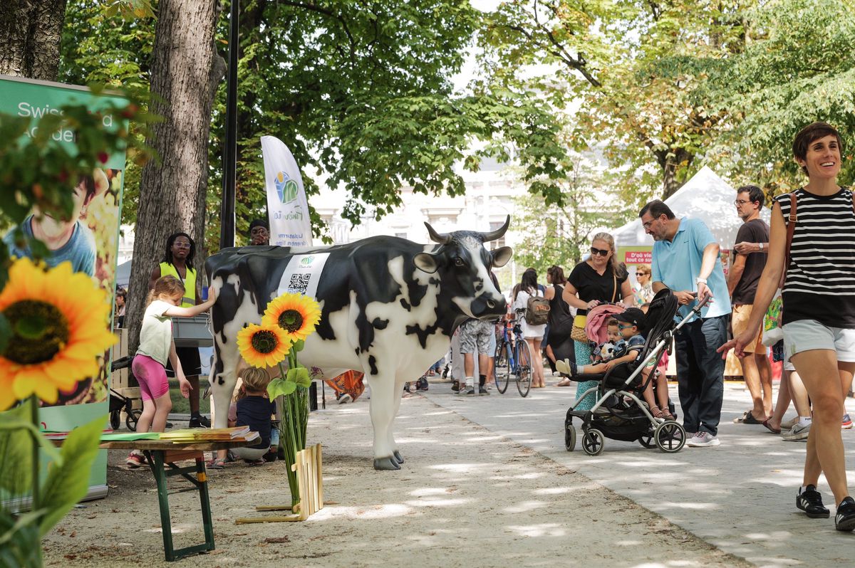 Genève, le 31 août 2024. La sixième édition de Festi’Terroir a lieu du 30 août au 01 septembre 2024 au parc des Bastions à Genève.