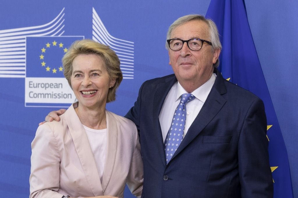 Jean-Claude Juncker rencontre sa remplaçante