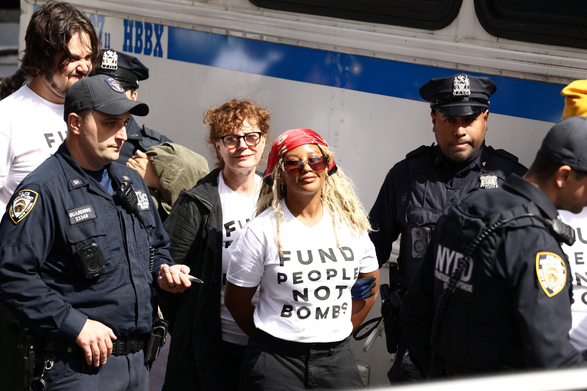 Manifestation à New York: Susan Sarandon arrêtée lors d’un rassemblement contre Netanyahu