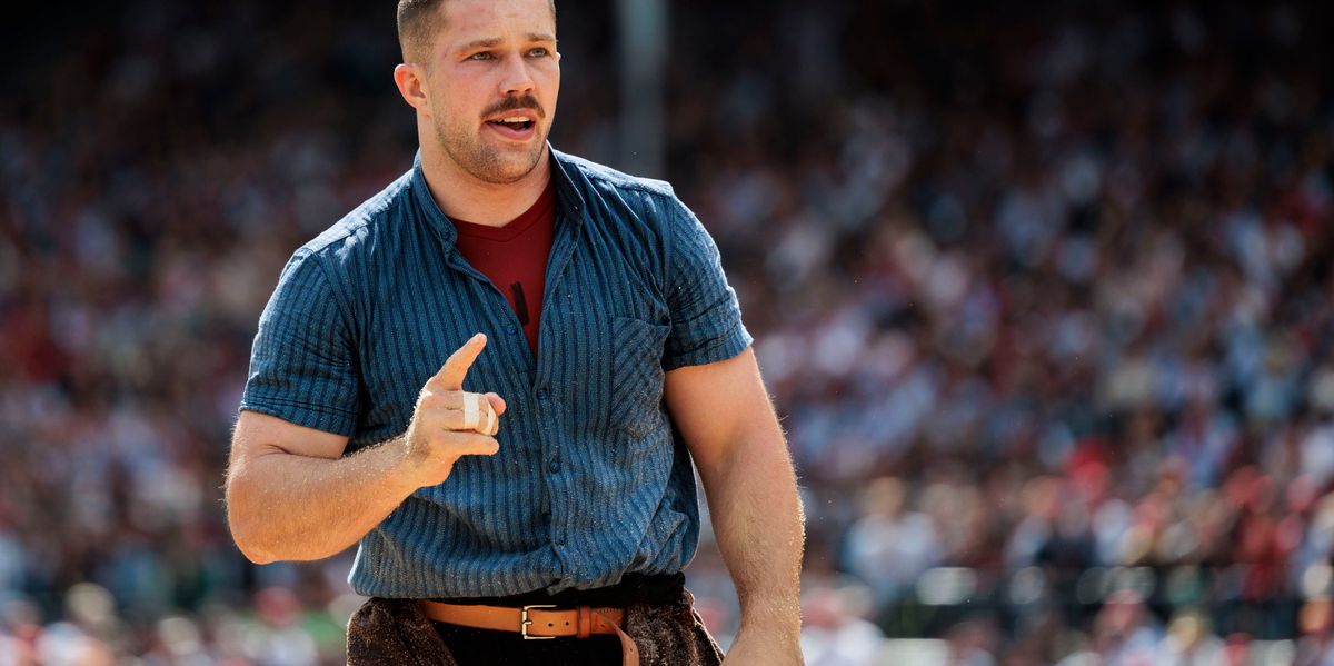 Büren: Fabian Staudenmann wins indoor wrestling festival